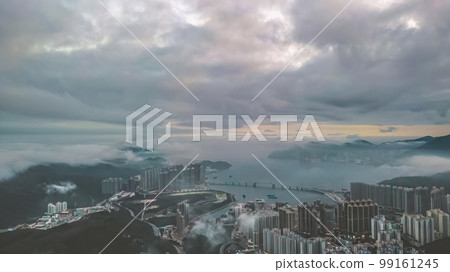 10 Feb 2022 The fog day at TSEUNG KWAN O, hk 10 Feb 2022 The fog day at TSEUNG KWAN O, hk 99161245