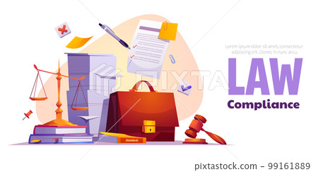 Law compliance, company policies and rules 99161889