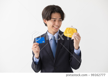 Businessman wallet credit card Businessman wallet credit card 99162777