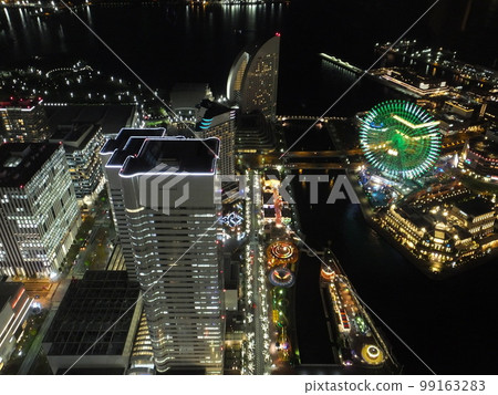 港區未來的夜景 港區未來的夜景 99163283