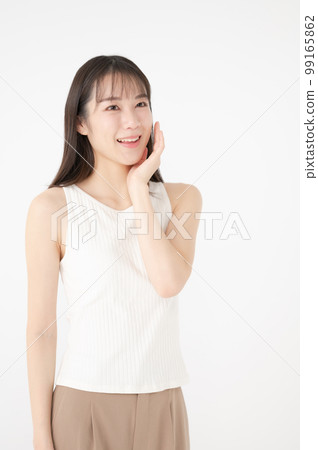 女性美的微笑 99165862