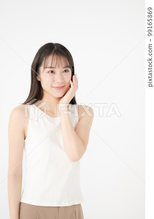女性美的微笑 99165869