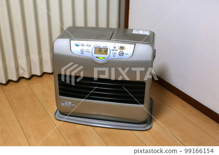 Kerosene fan heater Ventilation caution 99166154