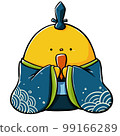 [Illustration material] Cute chick emperor 99166289