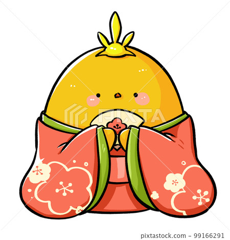 [插圖素材]可愛的小雞娃娃 99166291