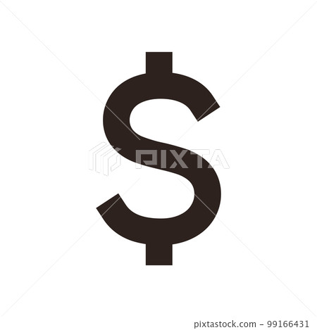 Dollar sign 99166431
