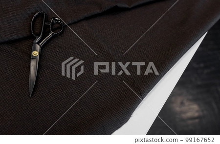 Atelier, tailoring, sewing background. Atelier, tailoring, sewing background. 99167652