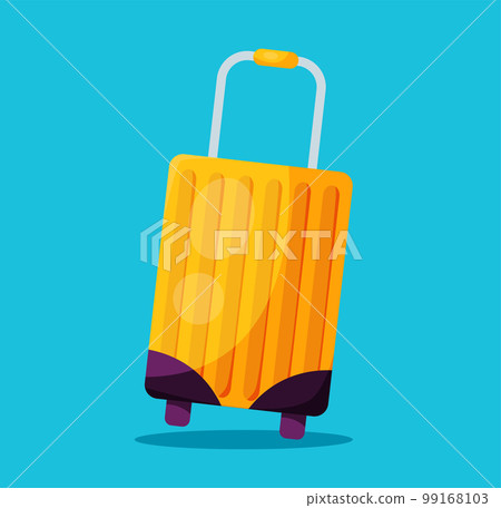 luggage suitcase isolate travel symbol vector 99168103