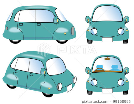 Original retro, round and loose style car 3 99168995