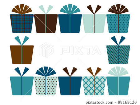 gift box frame - Stock Illustration [99169120] - PIXTA