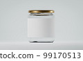 glass bottle with white label 99170513
