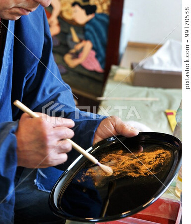 Lacquer ware craftsman Kuroe, Kainan City, Wakayama Prefecture Lacquer ware craftsman Kuroe, Kainan City, Wakayama Prefecture 99170538