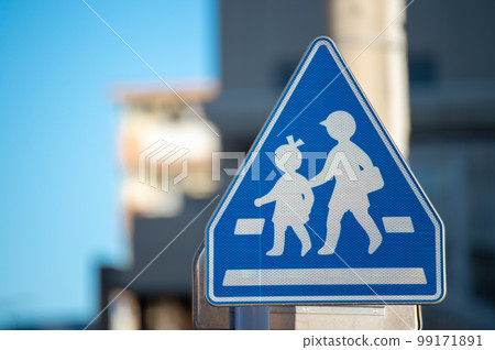 School zone traffic sign School route School zone traffic sign School route 99171891
