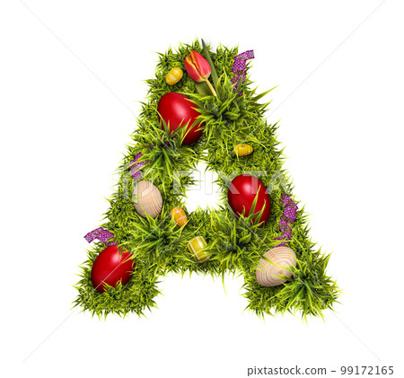Easter holiday letter A 99172165