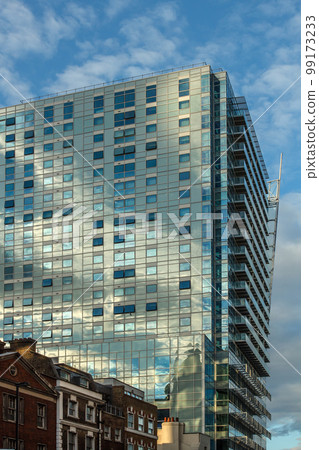 Modern glass building 99173233