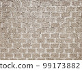 Whitish brick block background material/texture material 99173882