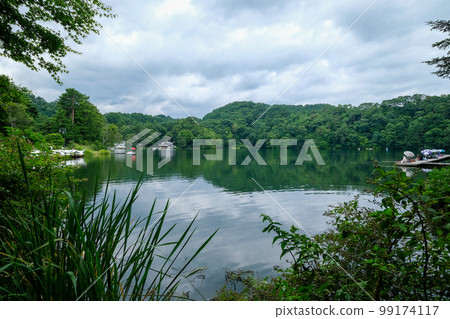 Koumi Town, Nagano Prefecture, Summer, Lake Matsubara 99174117