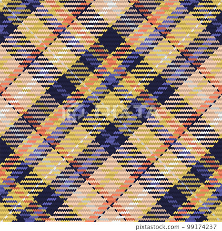 Seamless pattern of scottish tartan plaid. Repeatable background with check fabric texture. Vector backdrop striped textile print. Seamless pattern of scottish tartan plaid. Repeatable background with check fabric texture. Vector backdrop striped textile print. 99174237
