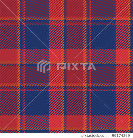 Seamless pattern of scottish tartan plaid. Repeatable background with check fabric texture. Vector backdrop striped textile print. Seamless pattern of scottish tartan plaid. Repeatable background with check fabric texture. Vector backdrop striped textile print. 99174239