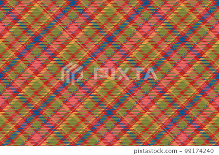 Seamless pattern of scottish tartan plaid. Repeatable background with check fabric texture. Vector backdrop striped textile print. Seamless pattern of scottish tartan plaid. Repeatable background with check fabric texture. Vector backdrop striped textile print. 99174240