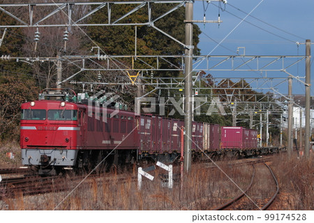 ED76-1019牽引的貨運列車(鹿兒島本線1063站)_攝於2023年1月16日 ED76-1019牽引的貨運列車(鹿兒島本線1063站)_攝於2023年1月16日 99174528
