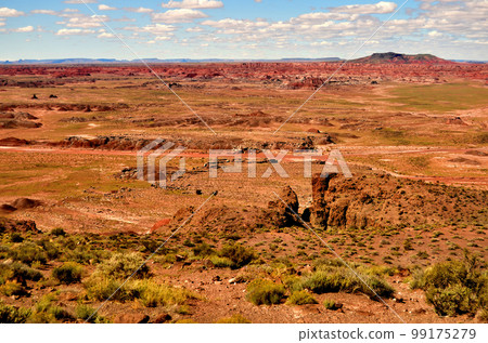 Barren Landscape Painted Desert Northern Arizona Barren Landscape Painted Desert Northern Arizona 99175279