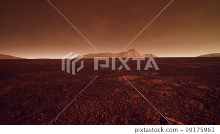 red Planet Mars like landscape 99175961