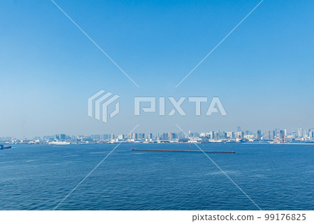 [東京的城市景觀] 從東京門橋看 99176825