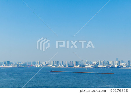 [東京的城市景觀] 從東京門橋看 99176828
