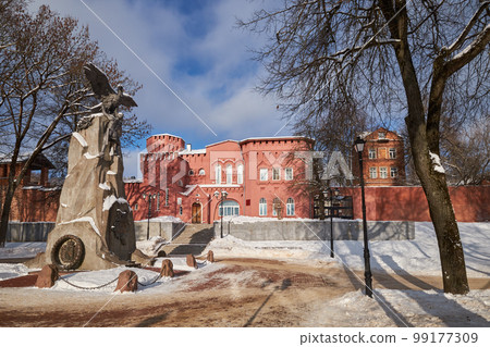The old square of memory of heroes, Smolensk, Russia. 99177309