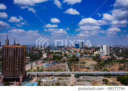 Nairobi City County Skyscrapers Skylines Cityscapes Panoramic scenic views in Kenya East Africa Nairobi City County Skyscrapers Skylines Cityscapes Panoramic scenic views in Kenya East Africa 99177794