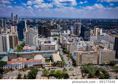 Nairobi City County Skyscrapers Skylines Cityscapes Panoramic scenic views in Kenya East Africa Nairobi City County Skyscrapers Skylines Cityscapes Panoramic scenic views in Kenya East Africa 99177848