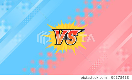 藍紅對決背景 藍紅對決背景 99178418