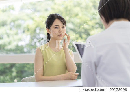 Counseling image for esthetic salons and cosmetic surgery Counseling image for esthetic salons and cosmetic surgery 99178698