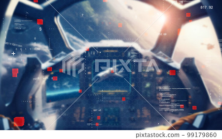 飛機駕駛艙和技術形象 99179860