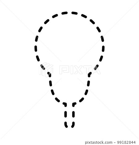 Tracing lines dotted tree outline shape for preschool and kindergarten school kids worksheet element for drawing and handwriting practice Tracing lines dotted tree outline shape for preschool and kindergarten school kids worksheet element for drawing and handwriting practice 99182844