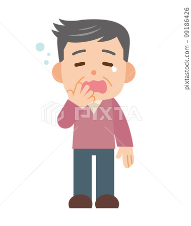 Yawning man Yawning man 99186426