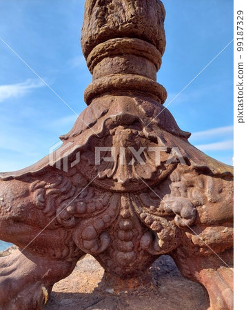 Forged element. The fragment of a forged element. Italy 99187329