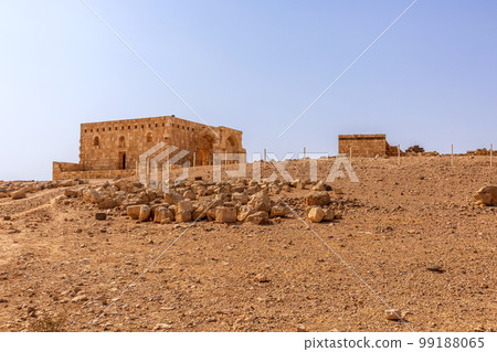 Qasr Al Hallabat desert castle, Jordan 99188065