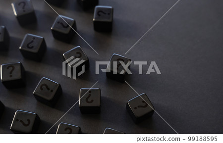 Scattered question marks blocks and copy space. Find an answer to a problem. Get all your questions answered. Self-education and self-analysis. Curiosity and exploration. Reasoning and thinking. Scattered question marks blocks and copy space. Find an answer to a problem. Get all your questions answered. Self-education and self-analysis. Curiosity and exploration. Reasoning and thinking. 99188595