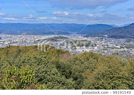 Overlooking the city of Kyoto Shogunzuka Seiryuden Grand Stage 99191549
