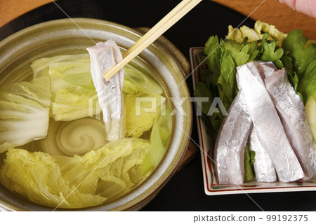 Fish hot pot, cutlassfish shabu-shabu Fish hot pot, cutlassfish shabu-shabu 99192375