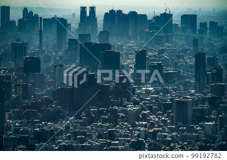 Image of Shinjuku subcenter and dusk Image of Shinjuku subcenter and dusk 99192782