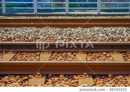 Image of track rails Image of track rails 99192832