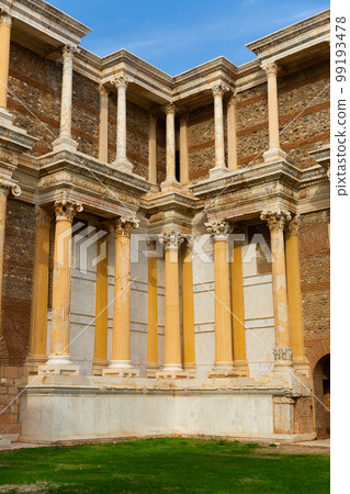 View of temple of Artemis at Sardis. Turkey 99193478