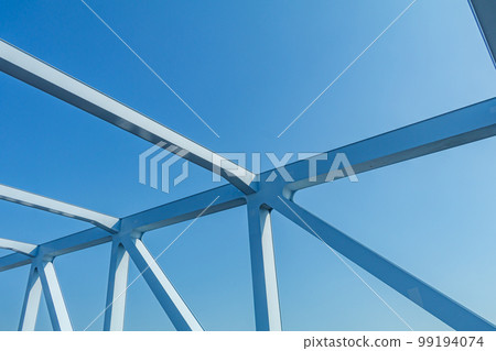 [Urban scenery of Tokyo] Scenery on the Tokyo Gate Bridge bridge 99194074