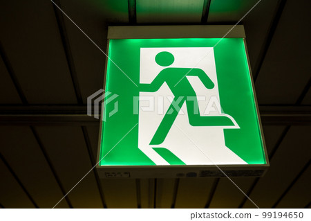 emergency exit information sign 99194650