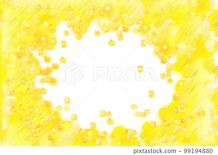 Rape blossom frame 99194880