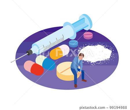 Men with drug dependence 99194988