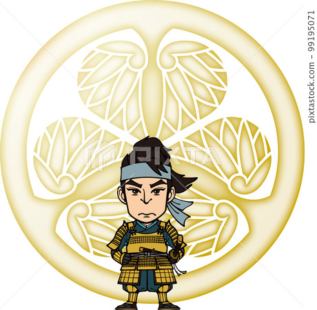 Ikemen-style Motoyasu Matsudaira [3 heads/family crest] 99195071